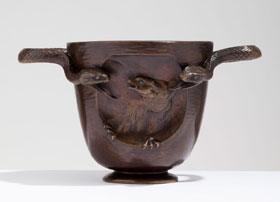 Edgar Brandt Snake Cachepot